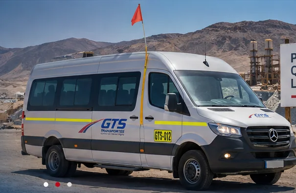 Van para transporte de personal con estándar minero en Antofagasta